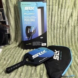 Selkirk SLK Fury Max Pickleball Paddle & Case Blue Elite-High Performance Carbon